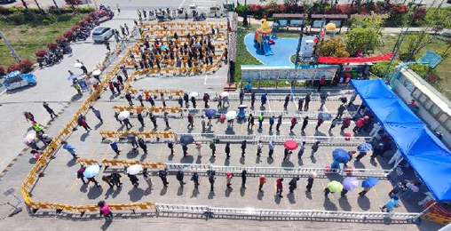 抗疫专题报道【核酸篇】 ▎齐心抗疫，永乐高ylg888888股份在行动~